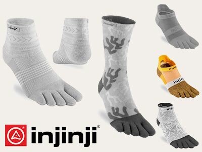 Injinji Liner Crew Coolmax (Small, Dolomite) at  Men's