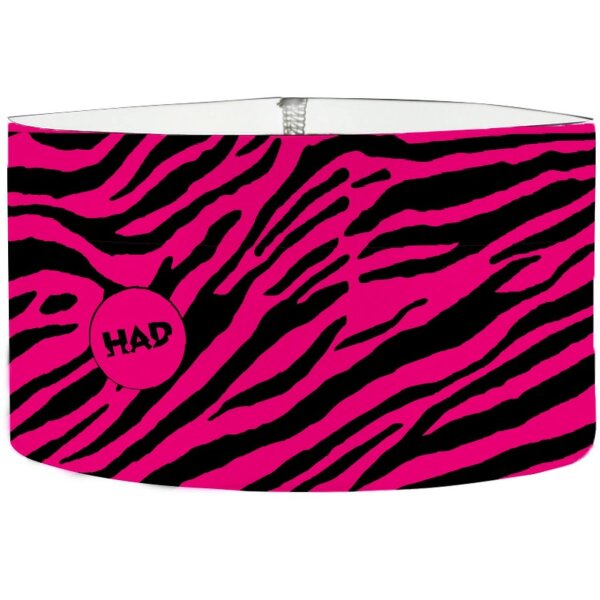 HAD Brushed Tec Headband Zebra pink