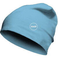 HAD Printed Fleece Beanie Kids Lightblue