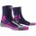 X-SOCKS® TREK OUTDOOR WMN MIDNIGHT BLUE/PINK/LT GREY MELANGE SIZE 37-38