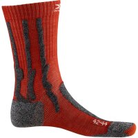 X-SOCKS® TREK SILVER CRIMSON RED/DOLOMITE GREY SIZE...