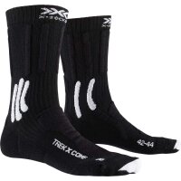 X-SOCKS® TREK X COMF OPAL BLACK/ARCTIC WHITE SIZE 35-38