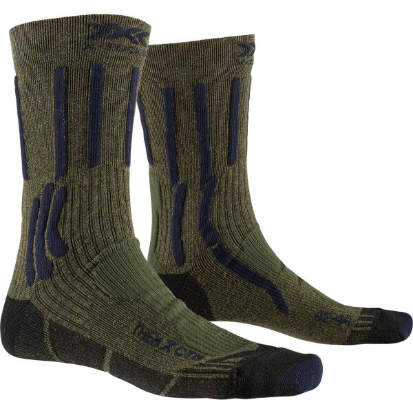 X-SOCKS® TREK X CTN FOREST GREEN/MIDNIGHT BLUE 35-38