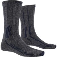 X-SOCKS® TREK X MERINO LT ANTHRACITE/MELANGE SIZE 35-38