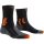 X-SOCKS® WINTER RUN 4.0 BLACK/DARK GREY MELANGE/X-ORANGE SIZE 35-38