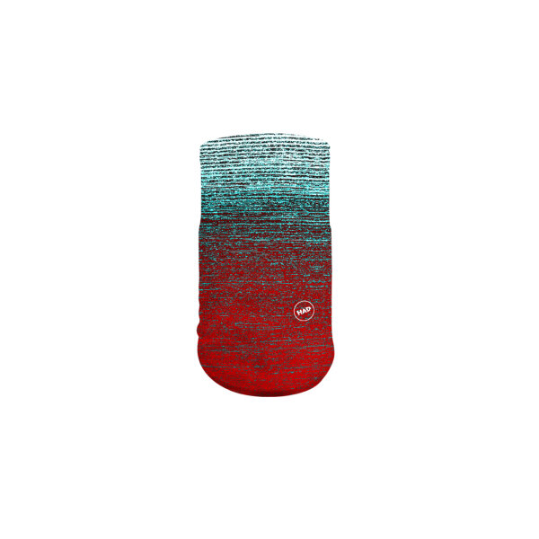 HAD Brushed Neckwarmer /one size Gradient Melange Redblue