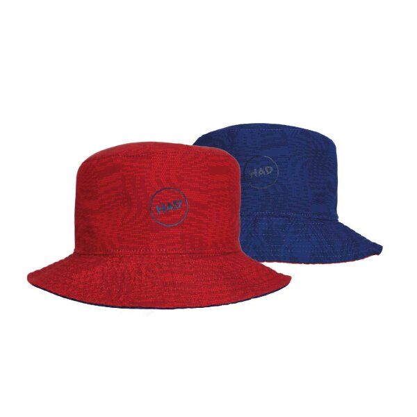 HAD Bucket Hat Peak Red / Peak Blue