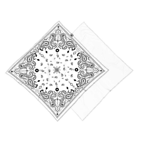 HAD TEC Bandana /one size Paisley White