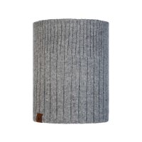 Buff® Knitted & Fleece Neckwarmer Kort Light Grey