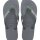 HAVAIANAS BRASIL LOGO STEEL GREY/STEEL GREY 37/38