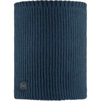 Buff® KNITTED & FLEECE NECKWARMER RUTGER STEEL BLUE