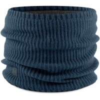 Buff® KNITTED & FLEECE NECKWARMER RUTGER STEEL BLUE