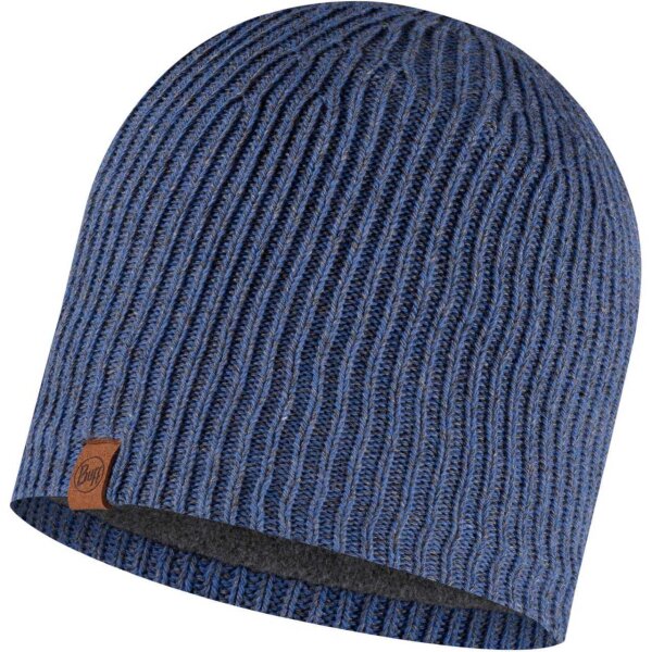 Buff® Knitted & Full Fleece Hat LYNE DENIM