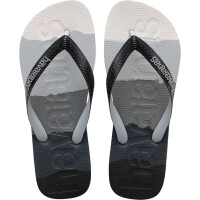 Havaianas TOP LOGOMANIA (EU: 35/36), schwarz/grau