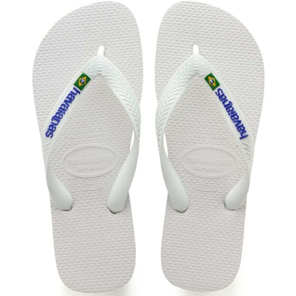 HAVAIANAS BRASIL LOGO FC WHITE EUR:39/40