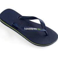 HAVAIANAS BRASIL LOGO NAVY BLUE EU:37/38