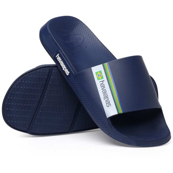 HAVAIANAS SLIDE BRASIL NAVY BLUE EUR 47/48