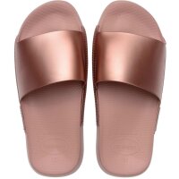 HAVAIANAS SLIDE CLASSIC METALLIC CROCUS ROSE EU:41/42