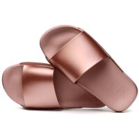 HAVAIANAS SLIDE CLASSIC METALLIC CROCUS ROSE EU:41/42