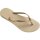 HAVAIANAS SLIM SAND GREY/LIGHT GOLDEN EU:43/44