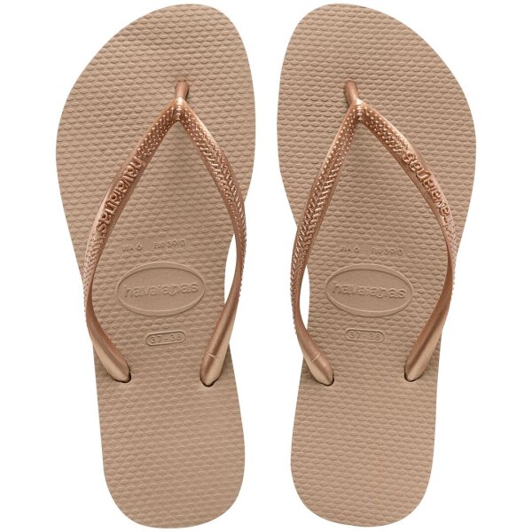 HAVAIANAS SLIM ROSE GOLD EU:43/44