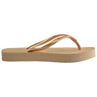 HAVAIANAS SLIM FLATFORM GOLDEN 39/40