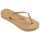 HAVAIANAS SLIM FLATFORM GOLDEN 39/40