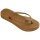 HAVAIANAS SLIM FLATFORM SPARKLE BRONZE 39/40