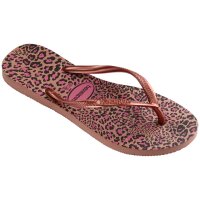 HAVAIANAS SLIM ANIMALS CROCUS ROSE/GOLDEN BLUSH EU 31/32