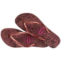 HAVAIANAS SLIM ANIMALS CROCUS ROSE/GOLDEN BLUSH 33/34