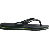 HAVAIANAS BRASIL LOGO BLACK/BLACK 27/28