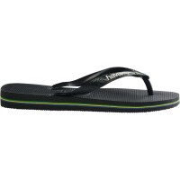 HAVAIANAS BRASIL LOGO BLACK/BLACK 33/34