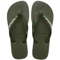 HAVAIANAS BRASIL LOGO GREEN/GREEN EU 35/36