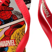 Havaianas TOP MARVEL CLASSICS BEIGE STRAW/RED RUBY (EU: 41/42)