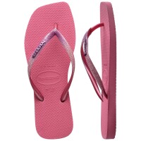 Havaianas SLIM SQUARE GLITTER VELVET ROSE (EU: 37/38)