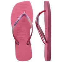 Havaianas SLIM SQUARE GLITTER VELVET ROSE (EU: 41/42)