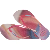 Havaianas SLIM METALLIC RAINBOW PINK LEMONADE (EU: 37/38)