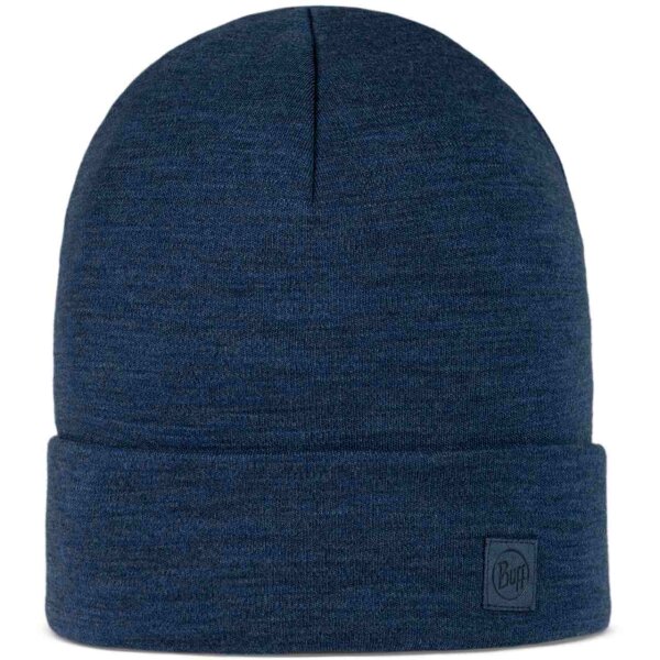 Buff® MERINO HEAVYWEIGHT BEANIE SOLID NIGHT BLUE