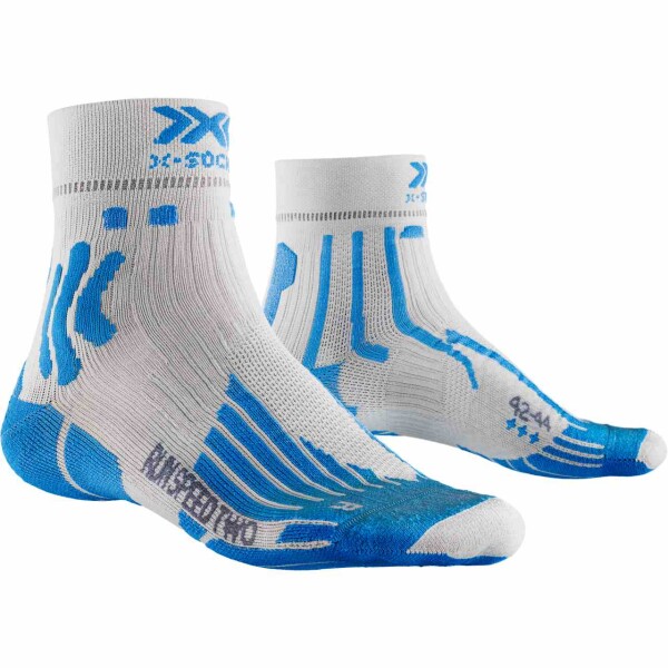 X-SOCKS® RUN SPEED TWO 4.0 MEN PEARL GREY/INVENT BLUE 35-38