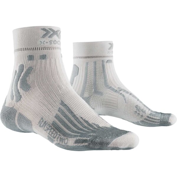 X-SOCKS® RUN SPEED TWO 4.0 MEN LIGHT CHARCOAL/PEARL GREY 35-38