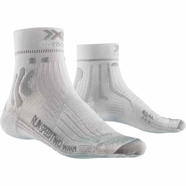 X-SOCKS® RUN SPEED TWO 4.0 WMN WHITE/GREY SIZE 37-38