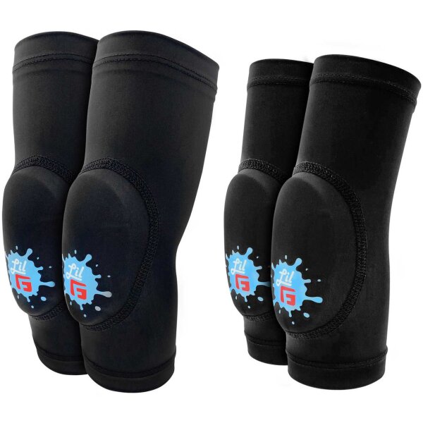 G-Form LilG Toddler Knee & Elbow Guard Black