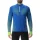 UYN Mens Running EXCELERATION Long SL.Zip UP T-Shirt, Lapis/Limette, Large