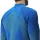 UYN Mens Running EXCELERATION Long SL.Zip UP T-Shirt, Lapis/Limette, Large