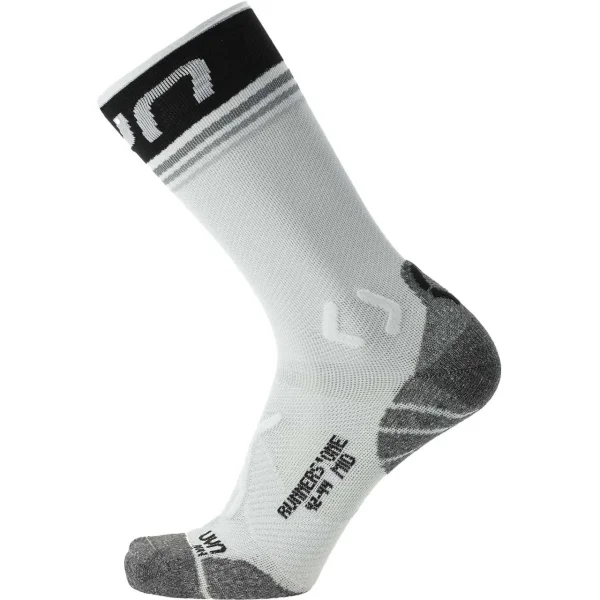 UYN RunnerS One Mittellange Socken Herren weiß/grau 39/41