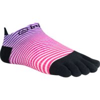 Injinji WOMENS RUN LIGHTWEIGHT NO SHOW COOLMAX BERRY WAVE