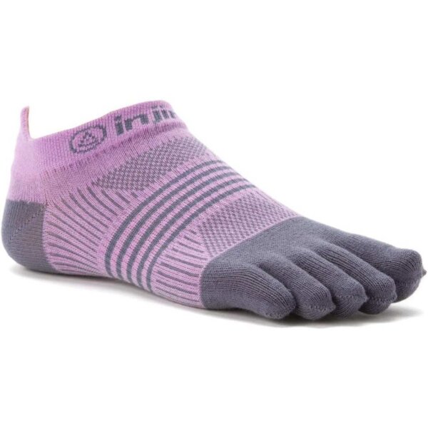 Injinji WOMENS RUN LIGHTWEIGHT NO SHOW COOLMAX PURPLE