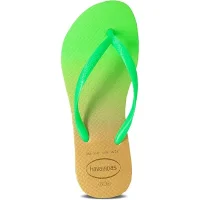 Havaianas Slim Gradient White/Fluorescent Electric Gr....