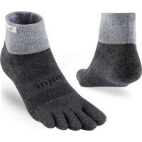 Injinji TRAIL MIDWEIGHT MINI-CREW GRANITE XL