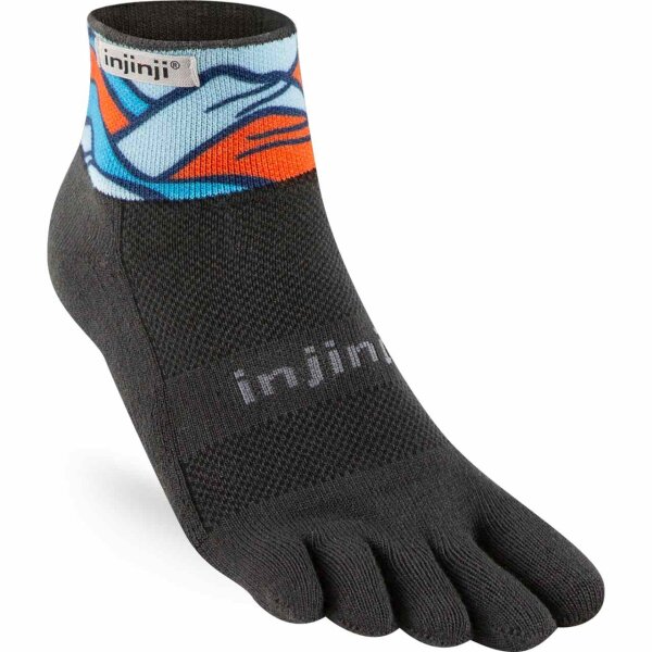 Injinji TRAIL MIDWEIGHT MINI-CREW SPECTRUM SLOPES L